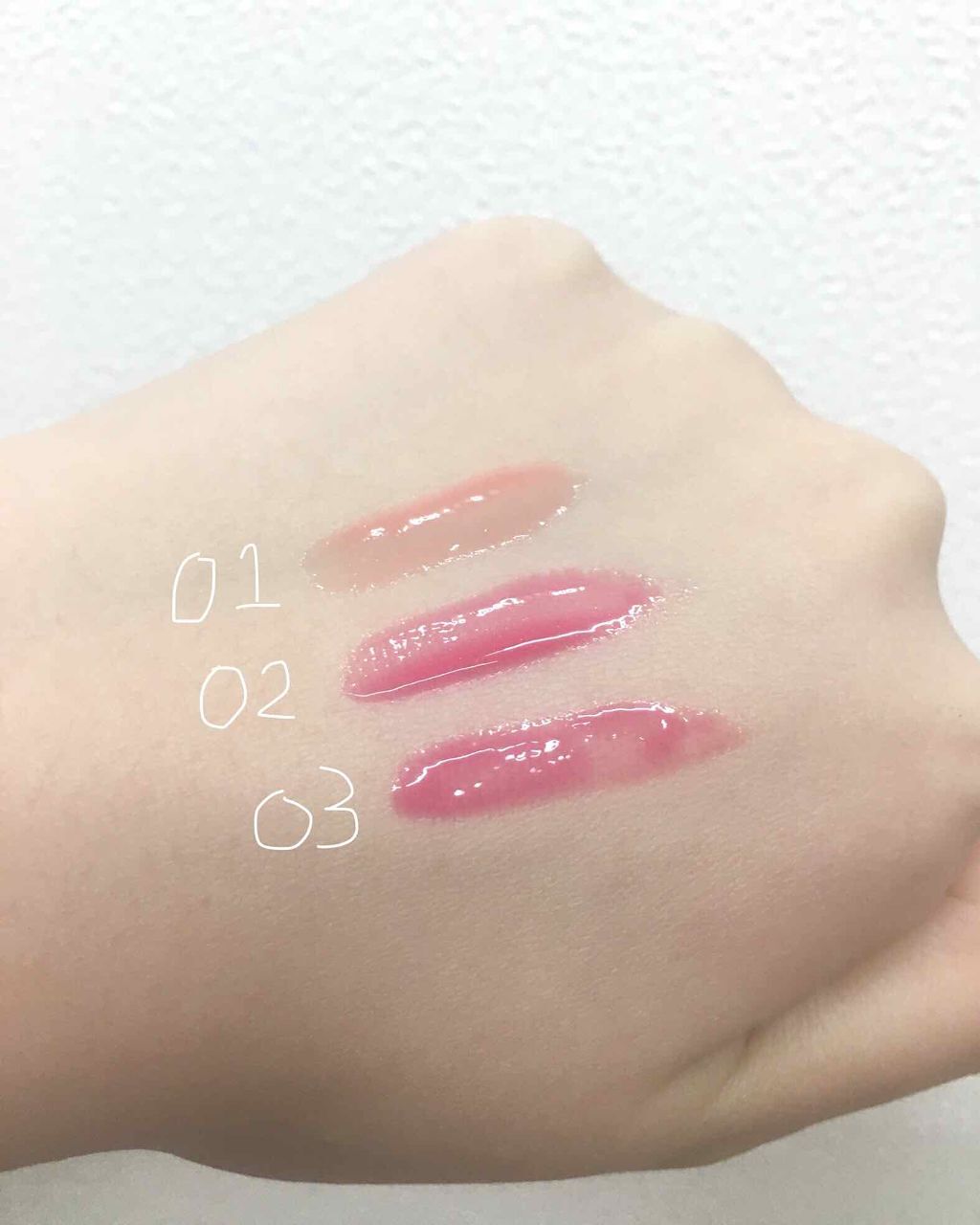 ジェルグロスリップ/CEZANNE/リップグロスを使ったクチコミ（1枚目）