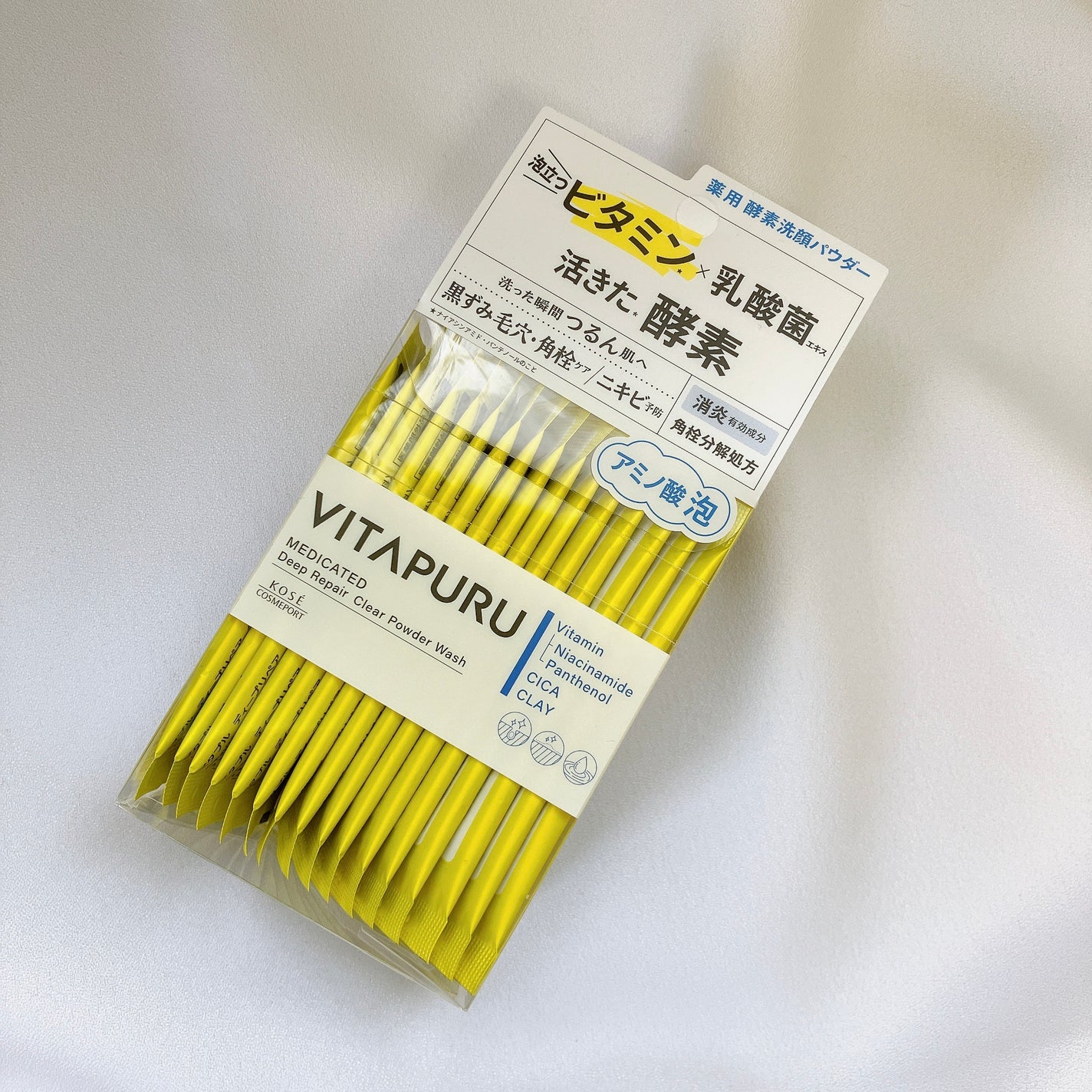 ビタプル リペア クリアウォッシングフォーム/VITAPURU/洗顔フォームを使ったクチコミ(6枚目)