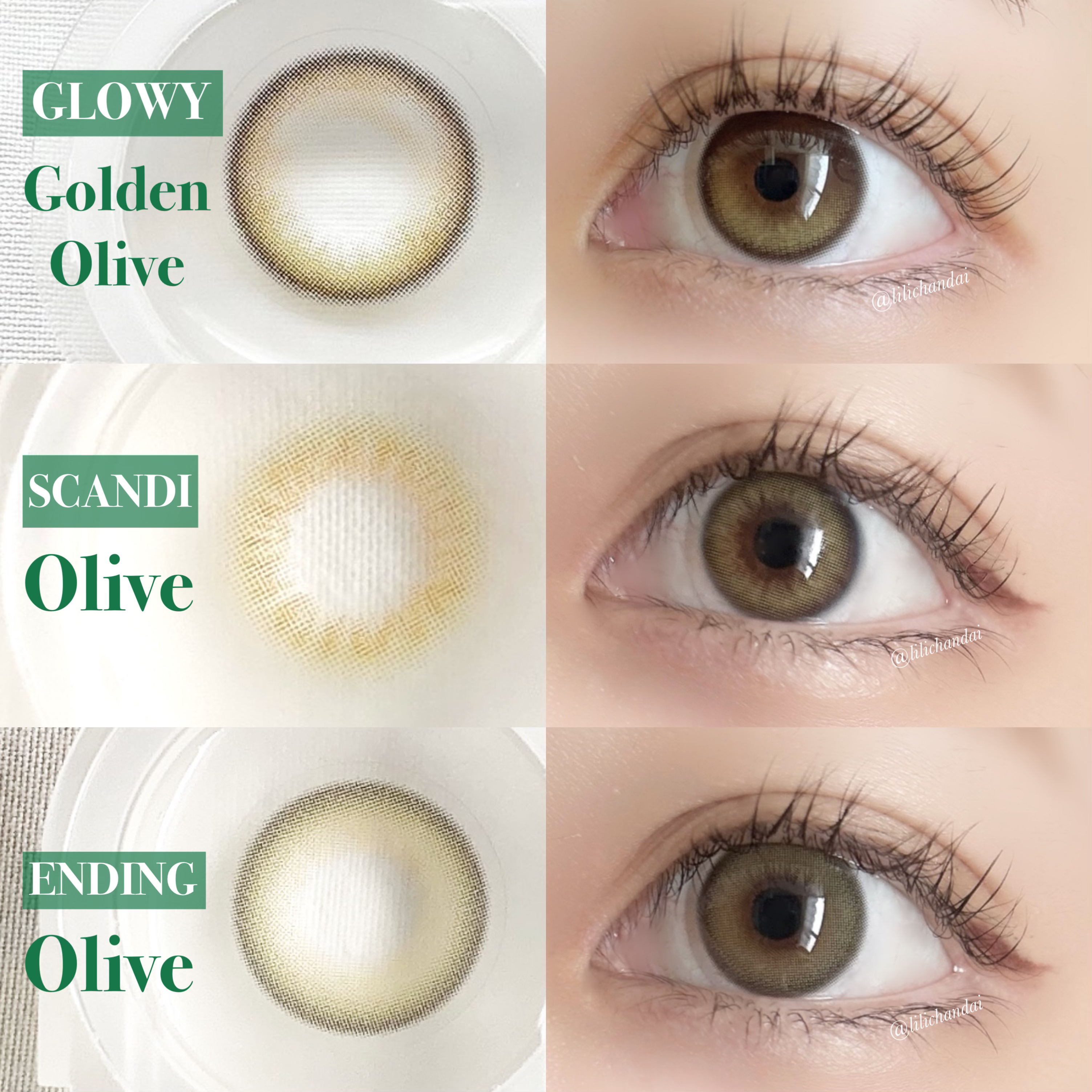 Ending 1day/OLENS/ワンデー（１DAY）カラコンを使ったクチコミ（3枚目）