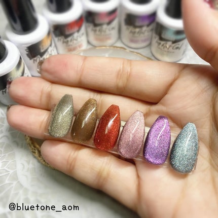 パルP マグアートジェル/parkikoi/ジェルネイルを使ったクチコミ(7枚目)