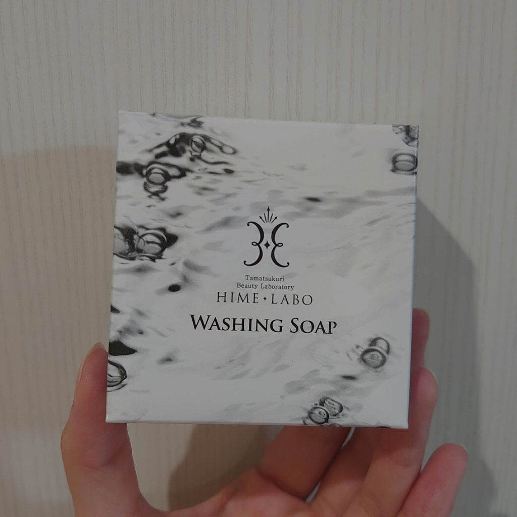 姫ラボ 姫ラボ石鹸のクチコミ「玉造温泉駅コスメ
姫ラボの固形石けん。

コスパ抜群でもちもちツルツル肌😀

石鹸って洗い流す.....」（1枚目）
