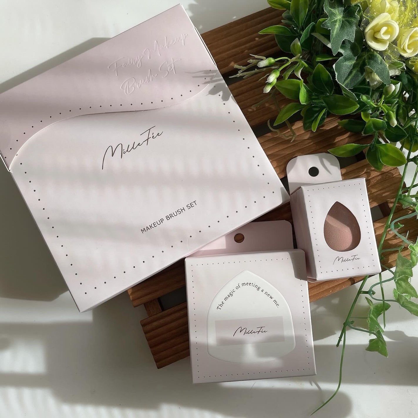 フェアリーメイクアップブラシセット/MilleFée/メイクブラシを使ったクチコミ(9枚目)