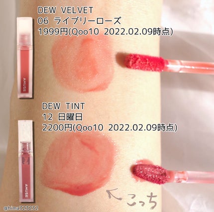 デューティント/AMUSE/リップティントを使ったクチコミ(5枚目)