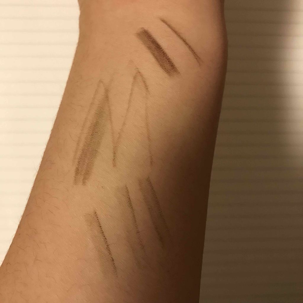 ペンシルアイブロウ 三角芯/DAISO/アイブロウペンシルを使ったクチコミ(4枚目)