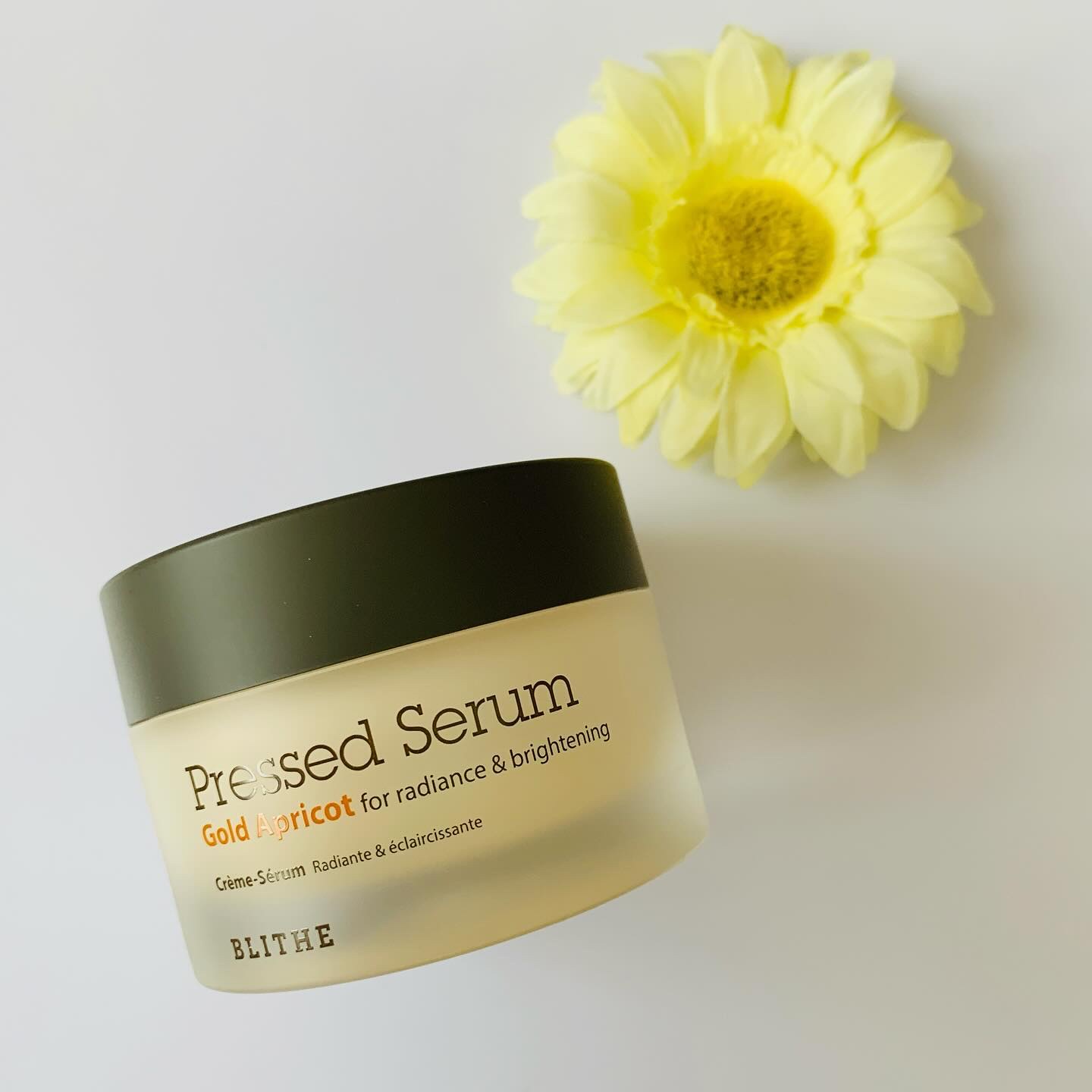 Pressed Serum Gold Apricot/BLITHE/美容液を使ったクチコミ（1枚目）