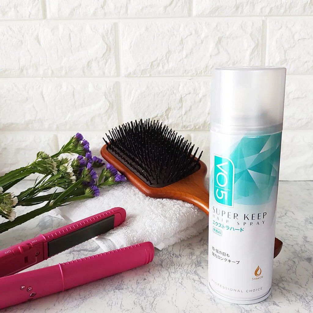 スーパーキープヘアスプレイ＜エクストラハード＞ 無香料/VO5/ヘアスプレーを使ったクチコミ（1枚目）