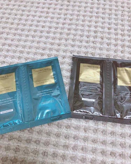オーガニック シャンプー/トリートメント<ダメージリペア>/AROMA KIFI/シャンプー・コンディショナーを使ったクチコミ(1枚目)