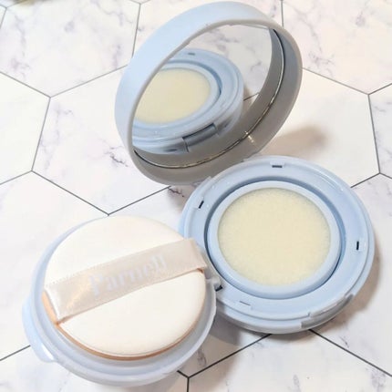 グラシアル バイオーム ウォーター ノーセバム クッション/parnell/クッションファンデーションを使ったクチコミ(2枚目)