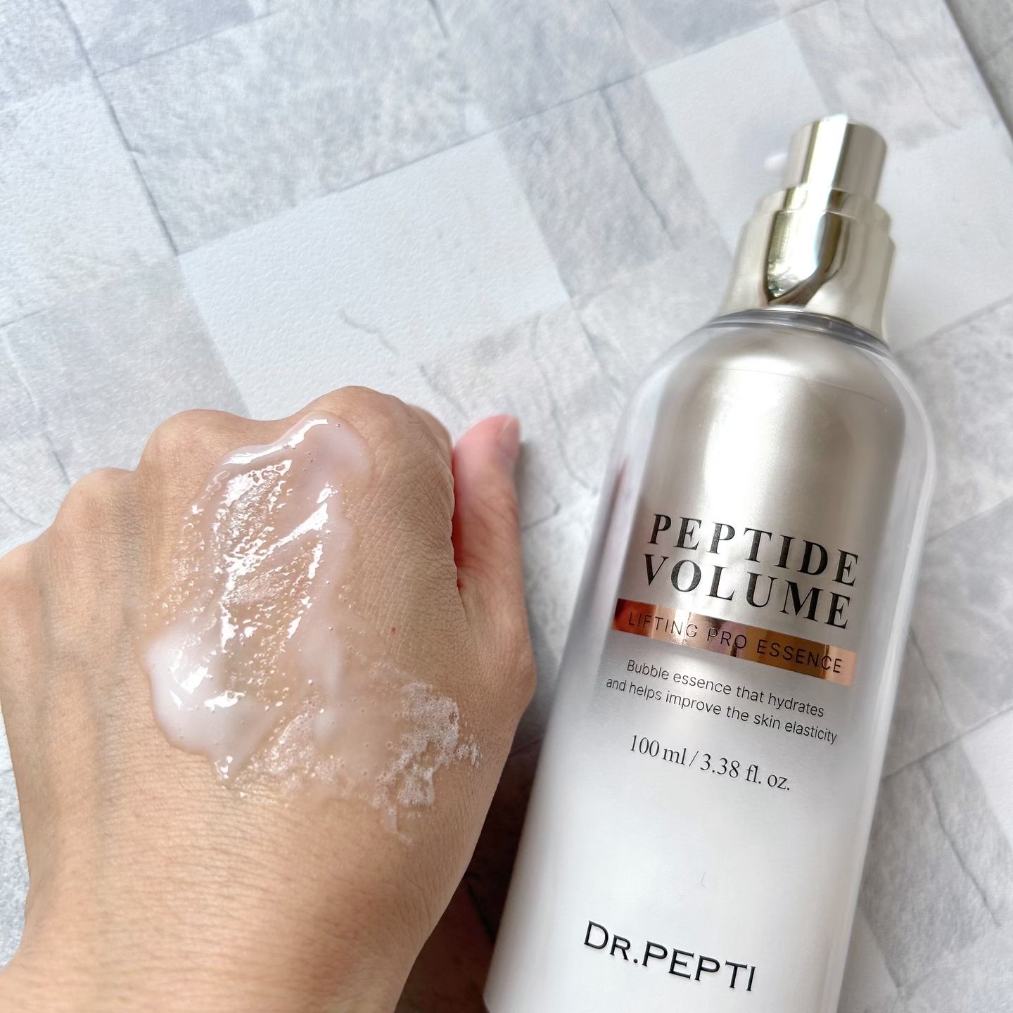 試してみた】ペプチド ボリューム リフティングプロエッセンス DR