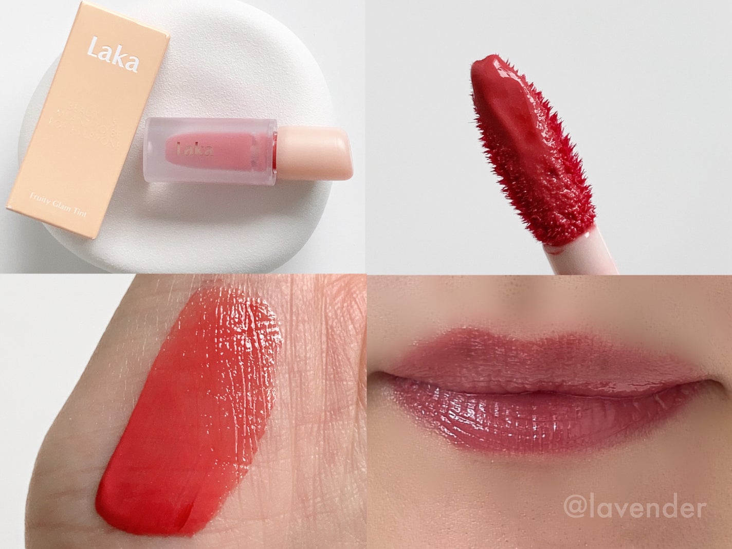 フルーティーグラムティント/Laka/リップティントを使ったクチコミ(2枚目)