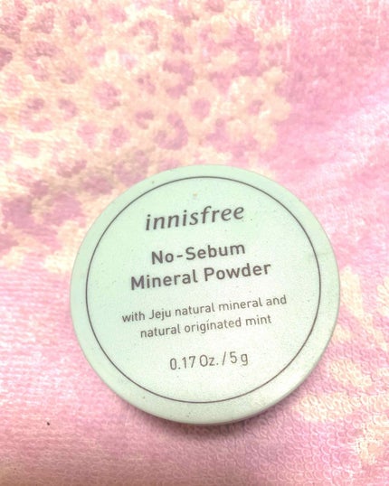ノーセバム ミネラルパウダー/innisfree/ルースパウダーを使ったクチコミ(1枚目)