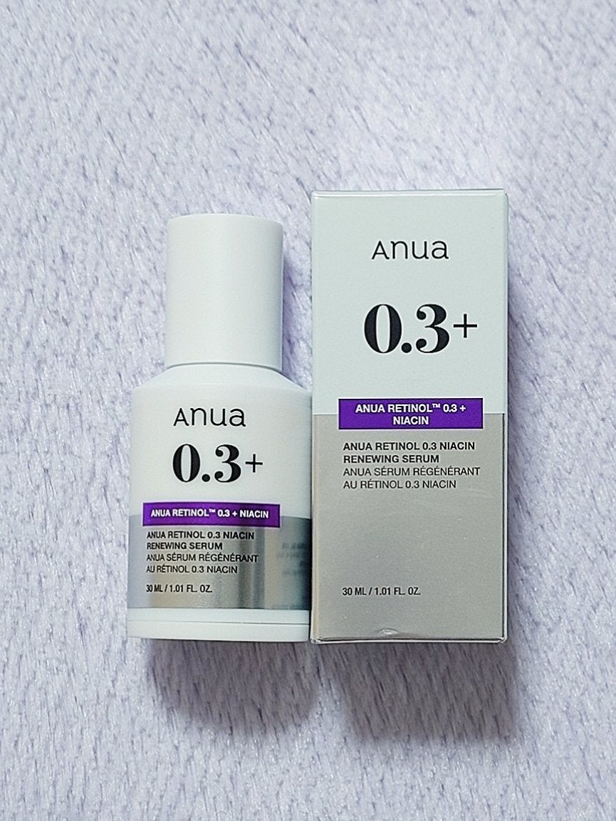 レチノール0.3 ナイアシンリニューイングセラム/Anua/美容液を使ったクチコミ(1枚目)
