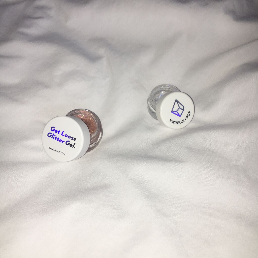 ゲットルーズグリッタージェル N°4ラブドリーマー/unleashia/グリッターを使ったクチコミ（2枚目）