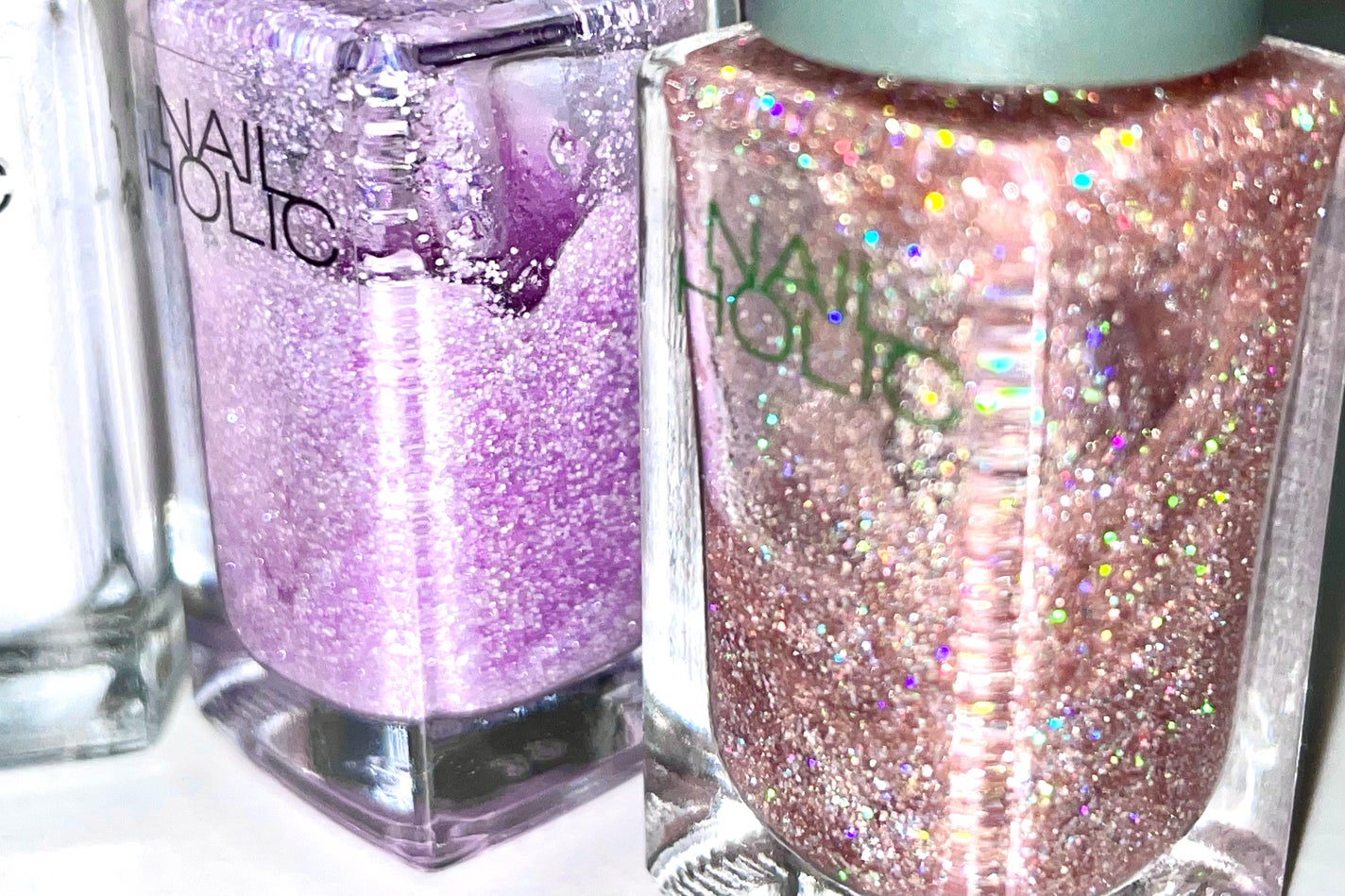 ネイルホリック Aurora Glitter/ネイルホリック/マニキュアを使ったクチコミ(4枚目)