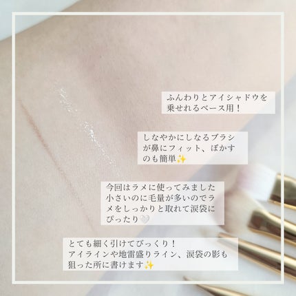 okhee Under Eye Brush(NUN08)/SOOA DOR/メイクブラシを使ったクチコミ(6枚目)