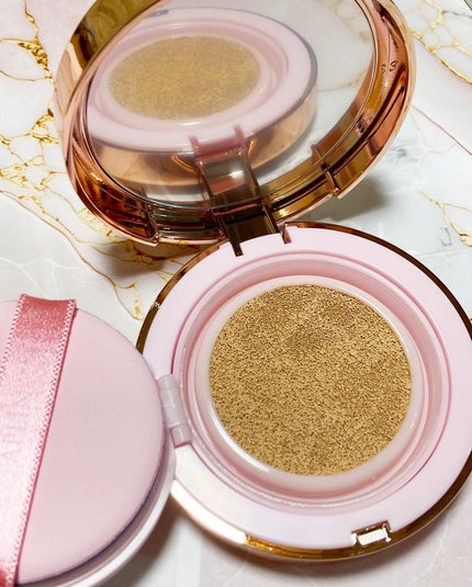 ピンクティーツリーカバークッション/APLIN/クッションファンデーションを使ったクチコミ(6枚目)