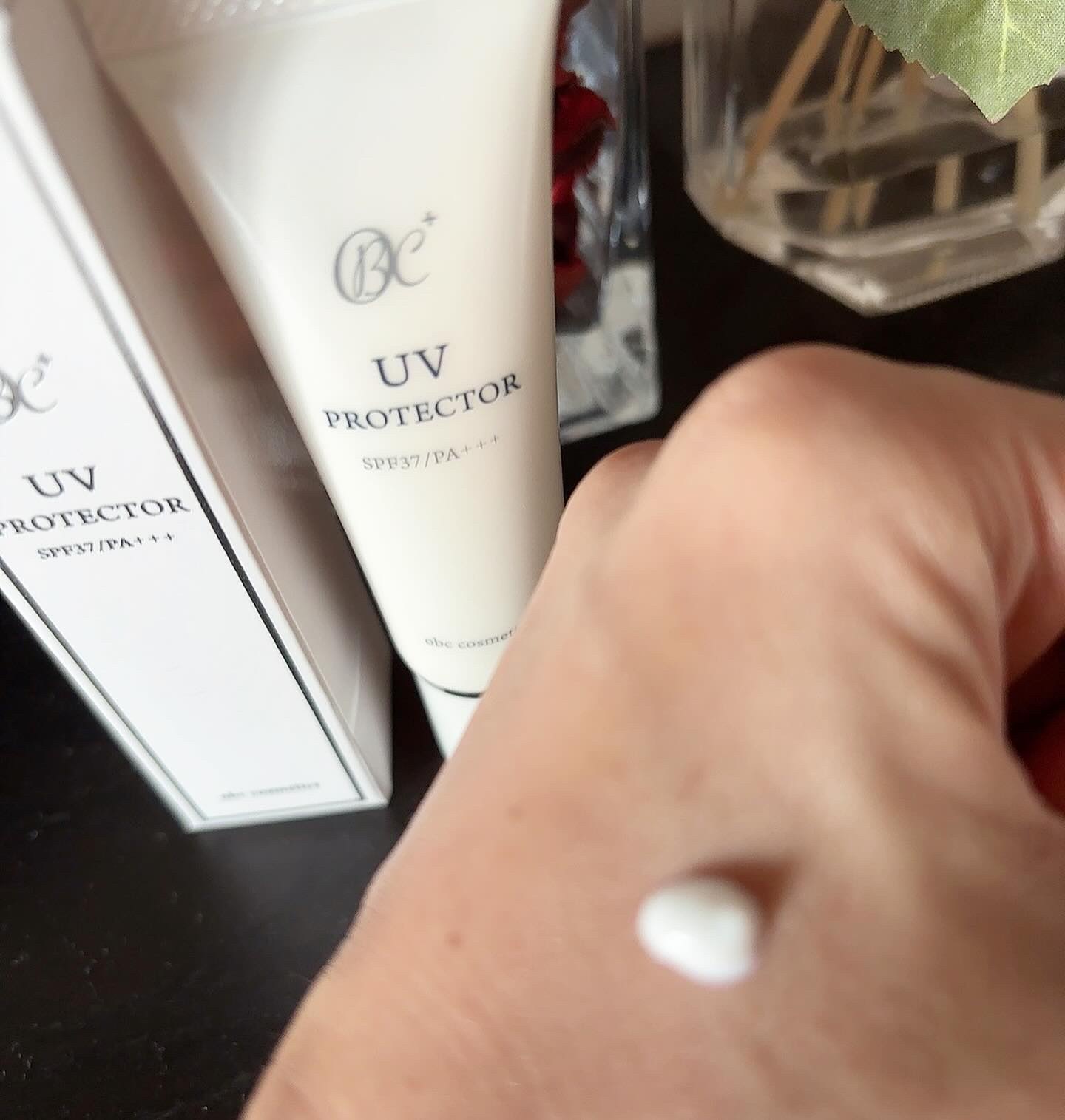 obc UVプロテクター/obc cosmetics/化粧下地を使ったクチコミ（2枚目）