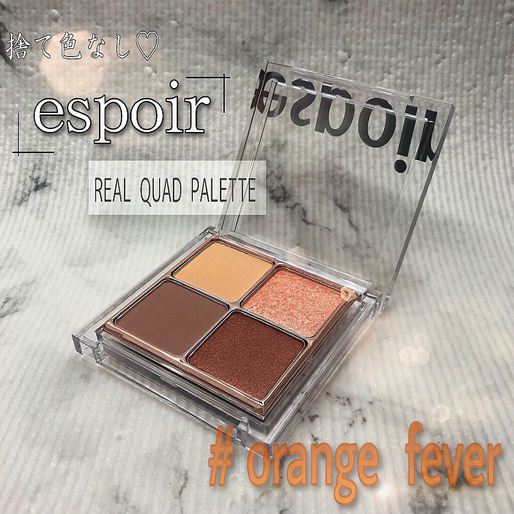 リアルアイハンディパレット/espoir/アイシャドウパレットを使ったクチコミ(1枚目)
