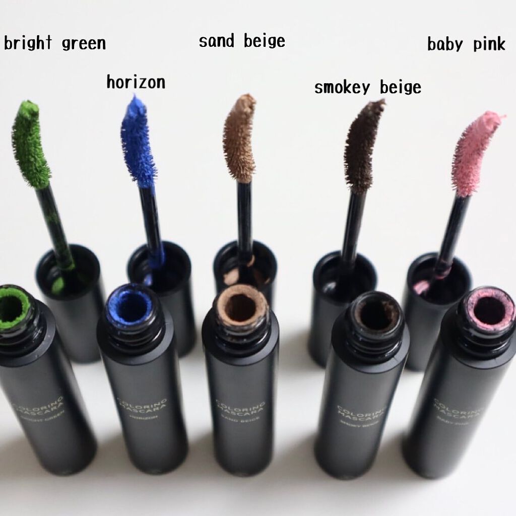 カラーリングマスカラ/uneven/マスカラを使ったクチコミ(4枚目)