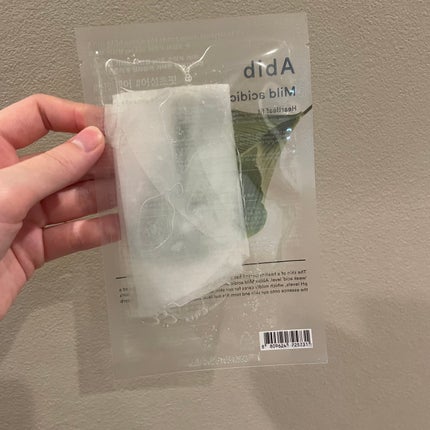 弱酸性pHシートマスク ドクダミフィット/Abib /シートマスク・パックを使ったクチコミ(2枚目)