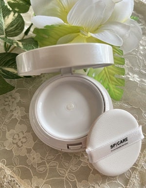 V3 ブリリアント ファンデーション/SPICARE/クッションファンデーションを使ったクチコミ(2枚目)