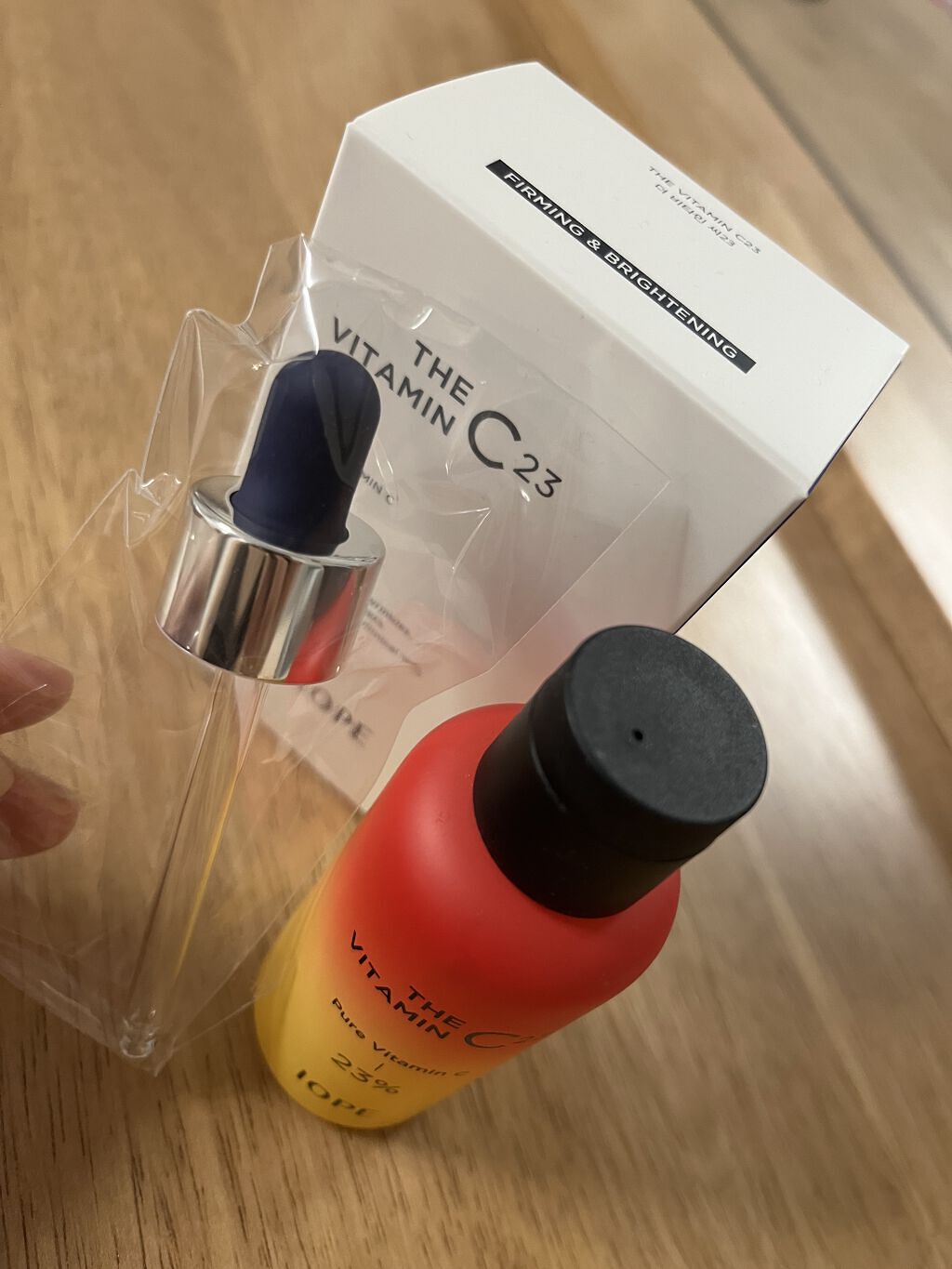 ザビタミンC23/IOPE/美容液を使ったクチコミ（2枚目）