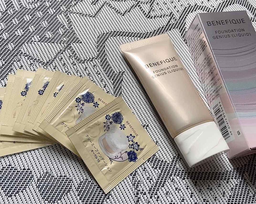 ベネフィークファンデーションジーニアス(リキッド)/SHISEIDO/リキッドファンデーションを使ったクチコミ(1枚目)