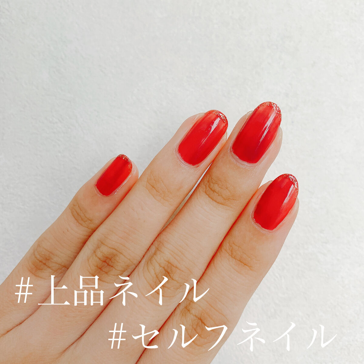 ミニネイル RD07 グラマラスルビー/パラドゥ/マニキュアを使ったクチコミ（1枚目）