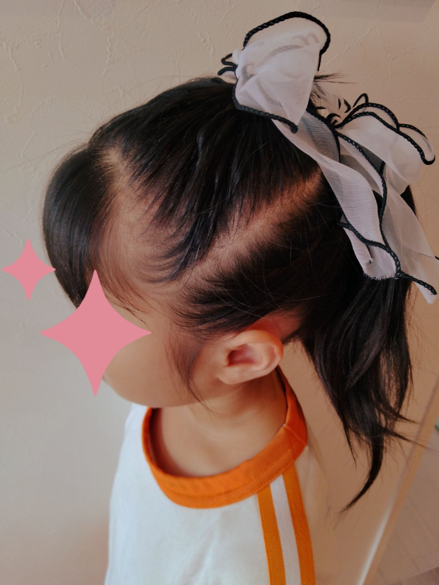 ヘアゴム/DAISO/ヘアアクセサリーを使ったクチコミ（3枚目）