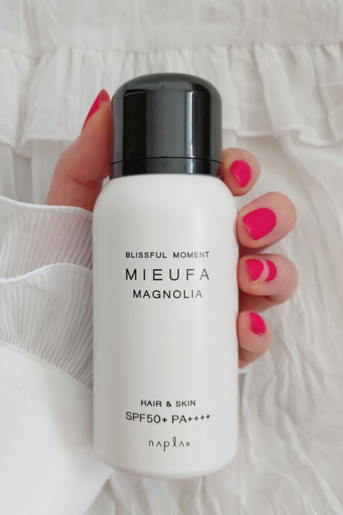 ミーファ フレグランスUVスプレー シェリーサボン/MIEUFA/日焼け止めミスト・スプレーを使ったクチコミ（1枚目）