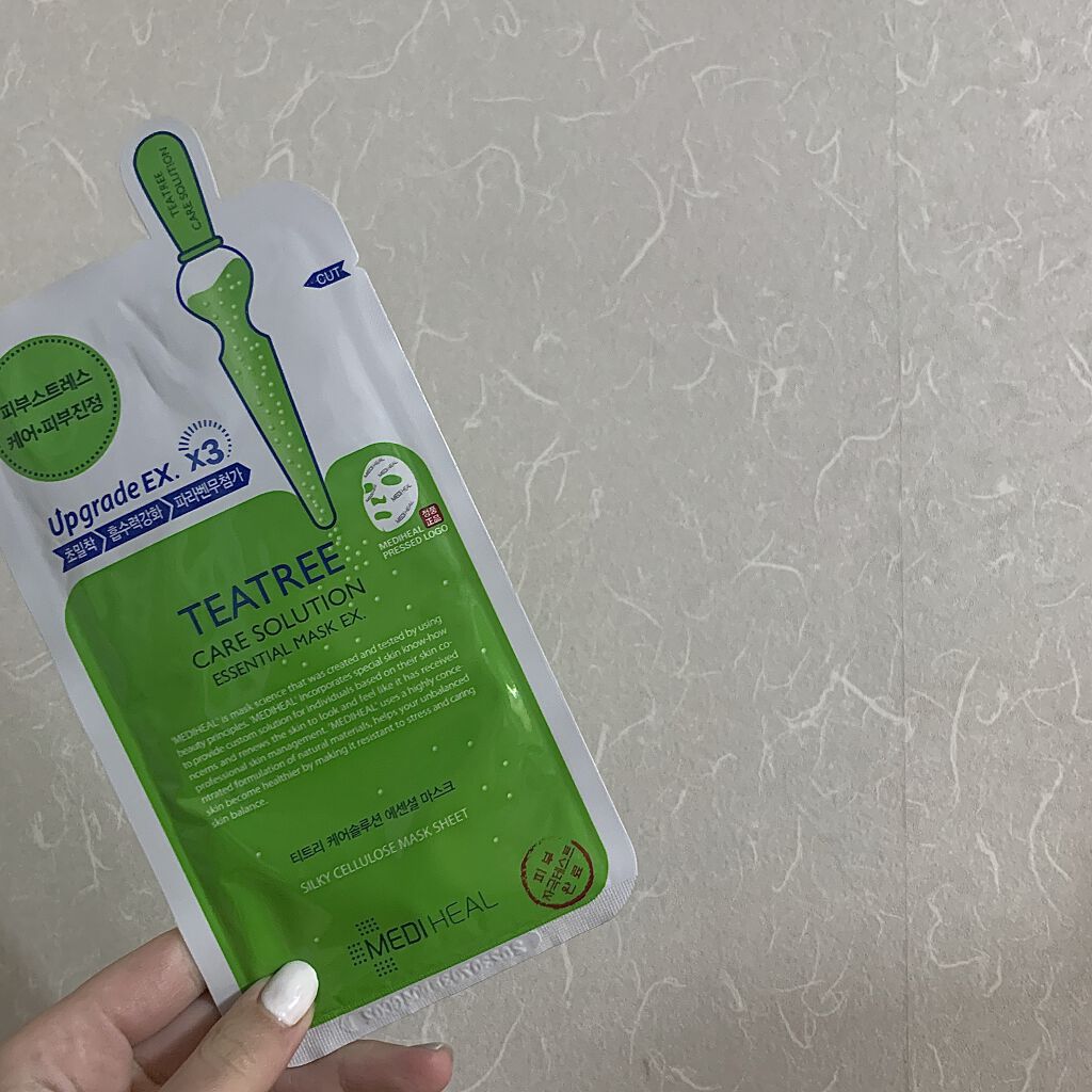ティーツリーケア ソリューション エッセンシャルマスクEX/MEDIHEAL/シートマスク・パックを使ったクチコミ（1枚目）