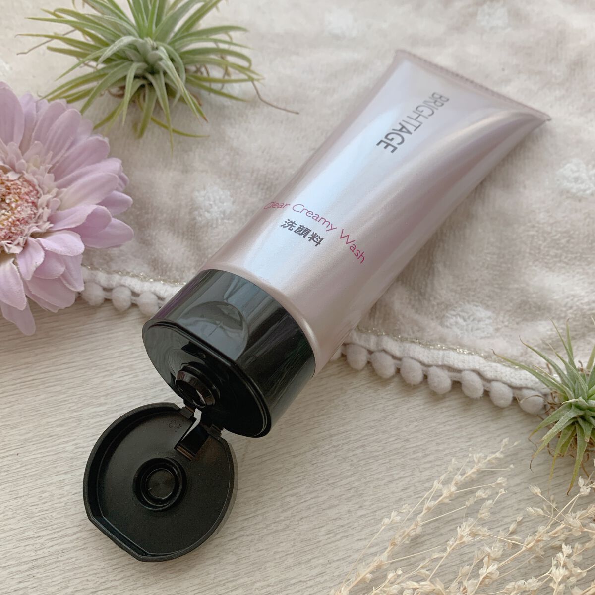 クリア クリーミーウォッシュ/BRIGHTAGE/洗顔フォームを使ったクチコミ（2枚目）