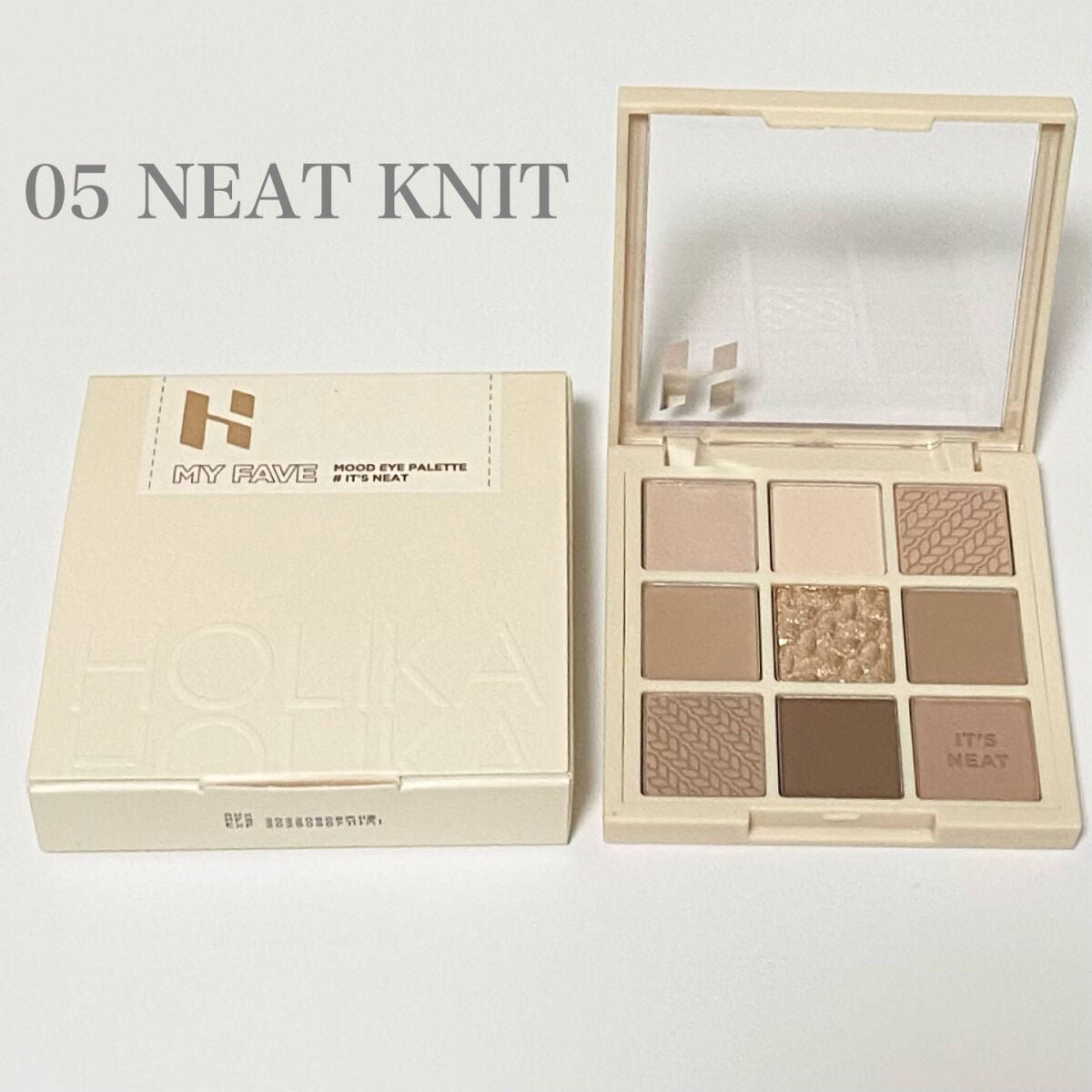 マイフェイブムードアイパレット 9カラー/HOLIKA HOLIKA/アイシャドウパレットを使ったクチコミ(2枚目)