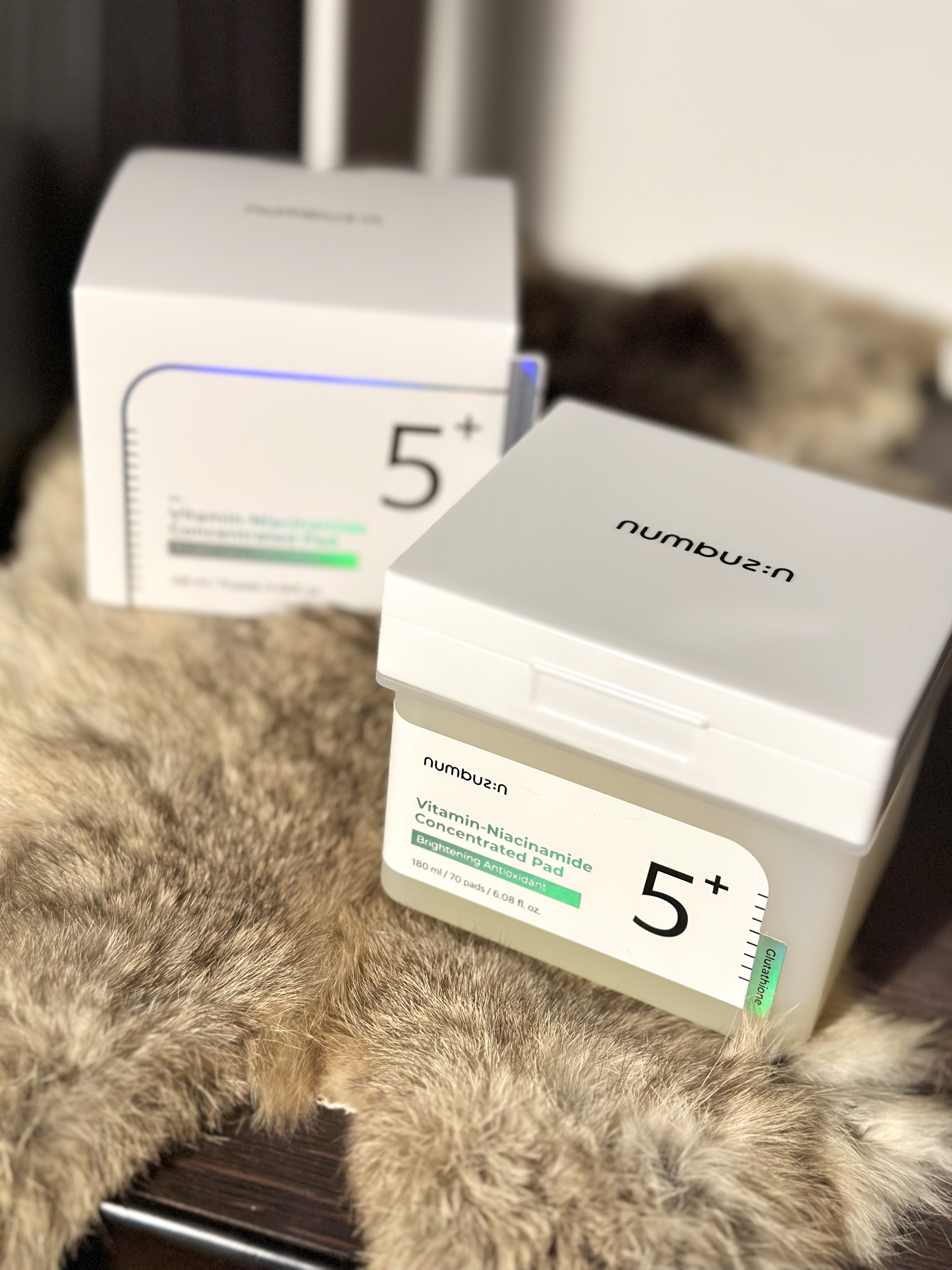 5番 白玉グルタチオンＣフィルムパッド/numbuzin/トナーパッドを使ったクチコミ（1枚目）