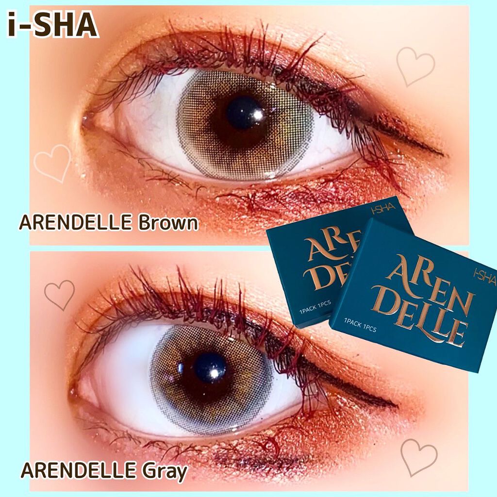 i-SHA ARENDELLE/蜜のレンズ/カラーコンタクトレンズを使ったクチコミ(1枚目)
