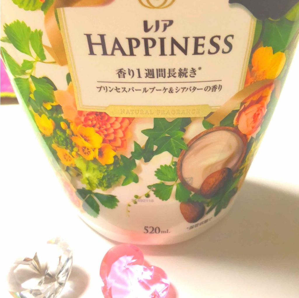 レノアハピネス ナチュラルフレグランス プリンセスパールブーケ&シアバターの香り/レノア/柔軟剤を使ったクチコミ(2枚目)