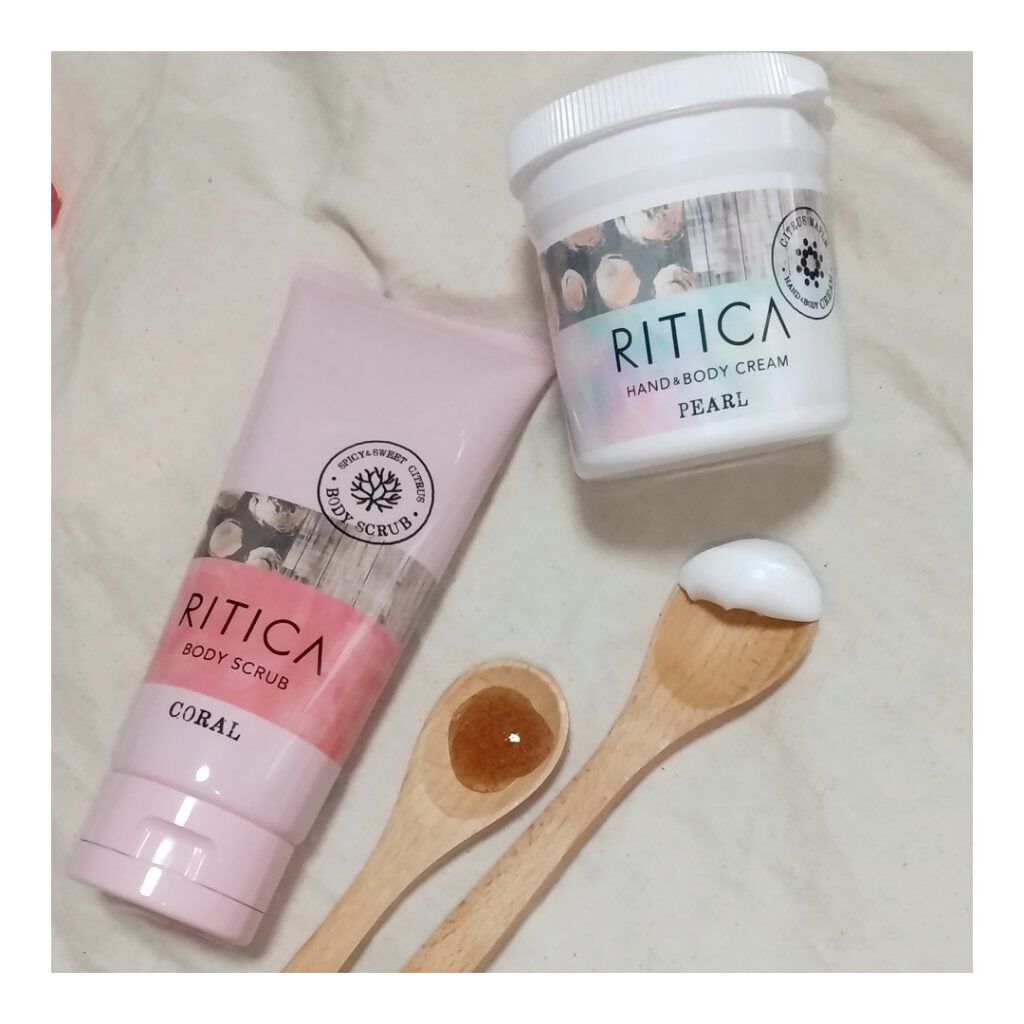 RITICA ハンド&ボディクリーム パール/ロゼット/ボディクリームを使ったクチコミ(2枚目)