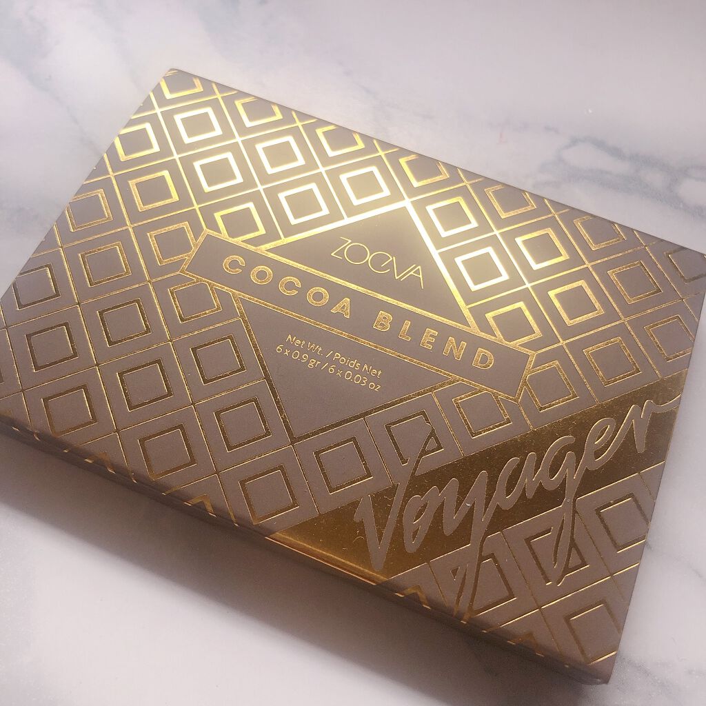 COCOA BLEND VOYAGER PALETTE/ZOEVA/アイシャドウパレットを使ったクチコミ(5枚目)