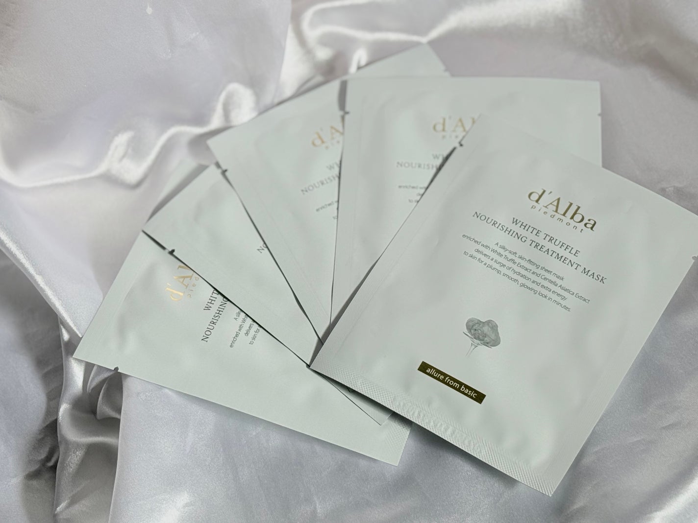 ホワイトトリュフナリシングトリートメントマスク/ダルバ/シートマスク・パックを使ったクチコミ(1枚目)