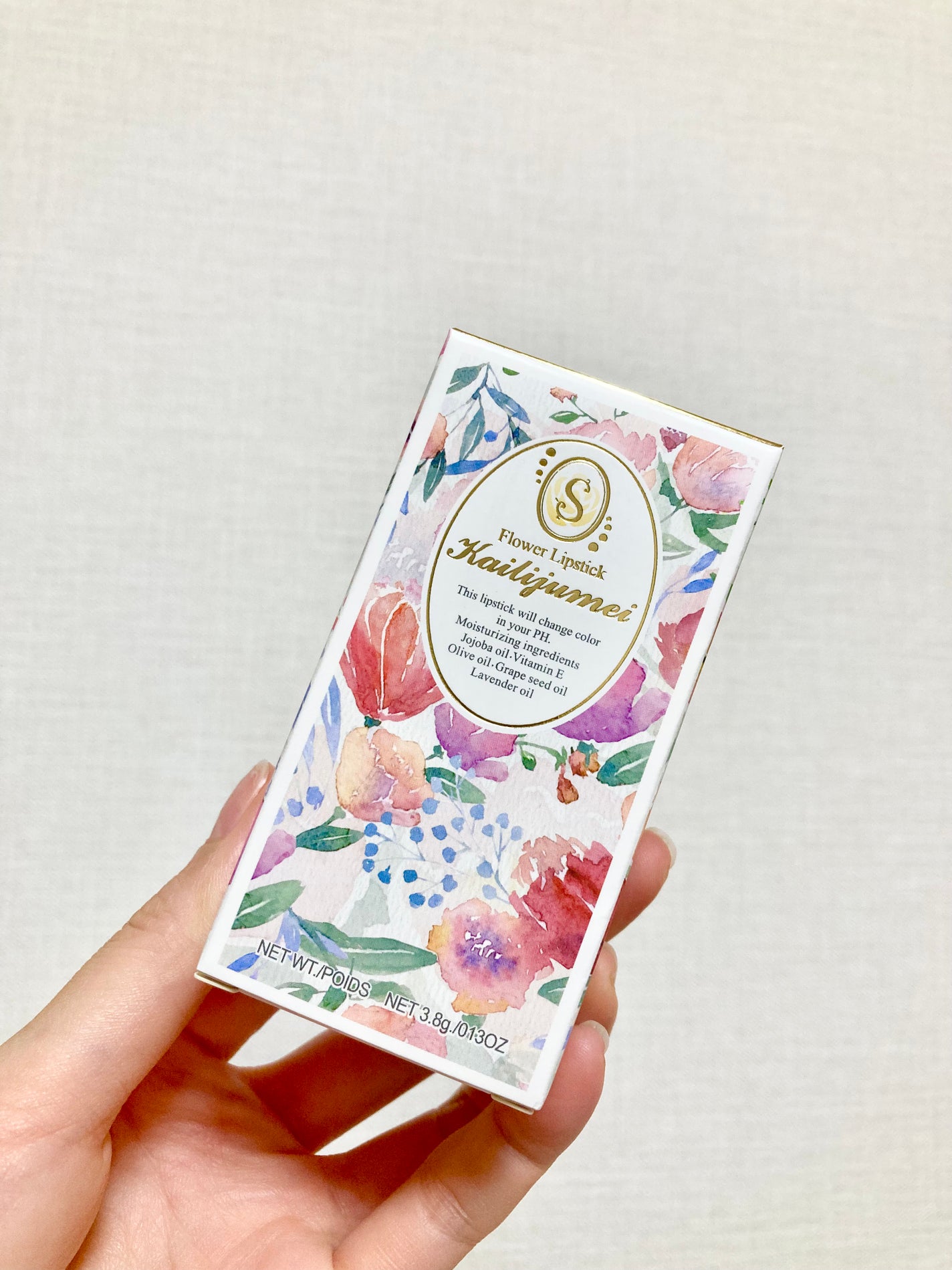 Kailijumei フラワーリップ 日本限定モデル/Kailijumei/口紅を使ったクチコミ(2枚目)