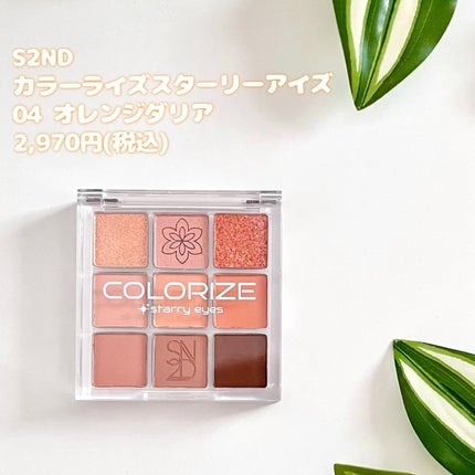 カラーライズスターリーアイズ/S2ND/アイシャドウパレットを使ったクチコミ(2枚目)