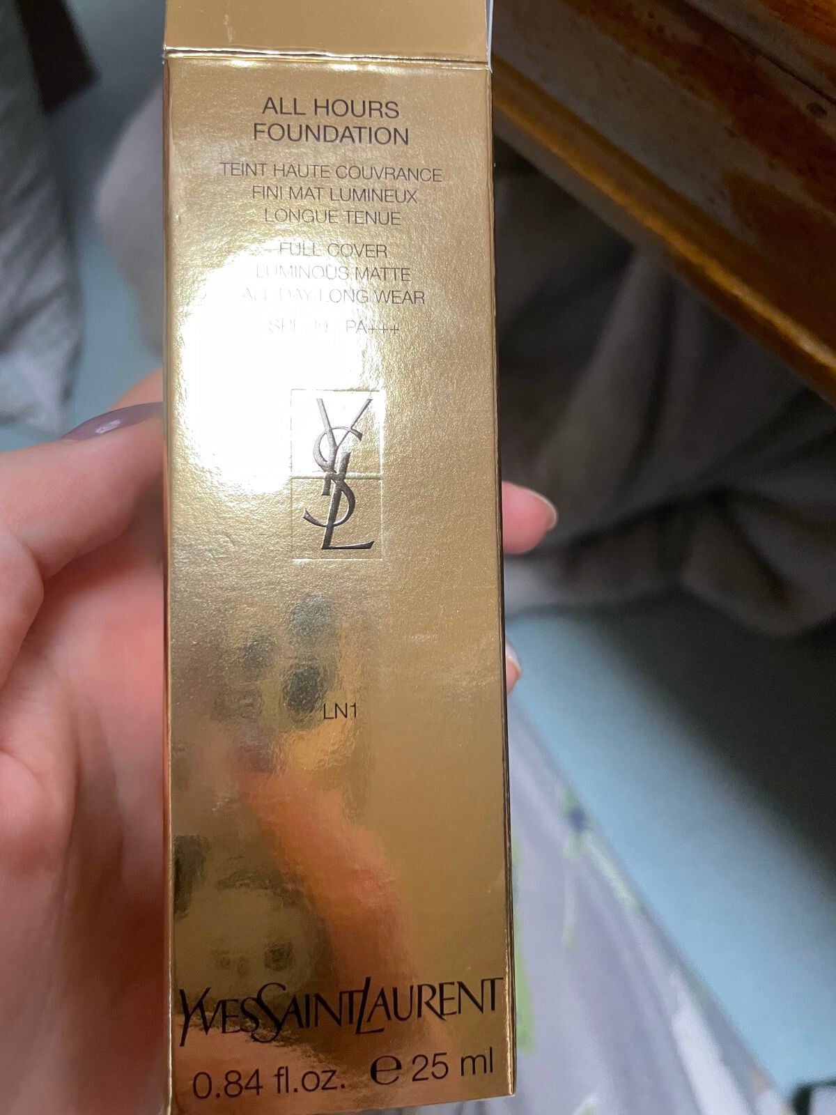 オールアワーズ リキッド/YVES SAINT LAURENT BEAUTE/リキッドファンデーションを使ったクチコミ(5枚目)