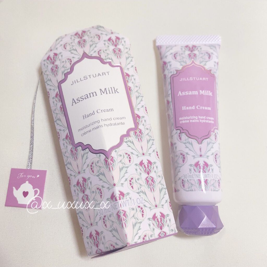 ハンドクリーム アッサム ミルク/JILL STUART/ハンドクリームを使ったクチコミ（1枚目）