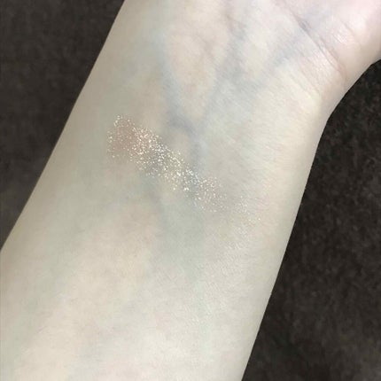 グリッター シャドウ カラー/rom&nd/グリッターを使ったクチコミ(3枚目)