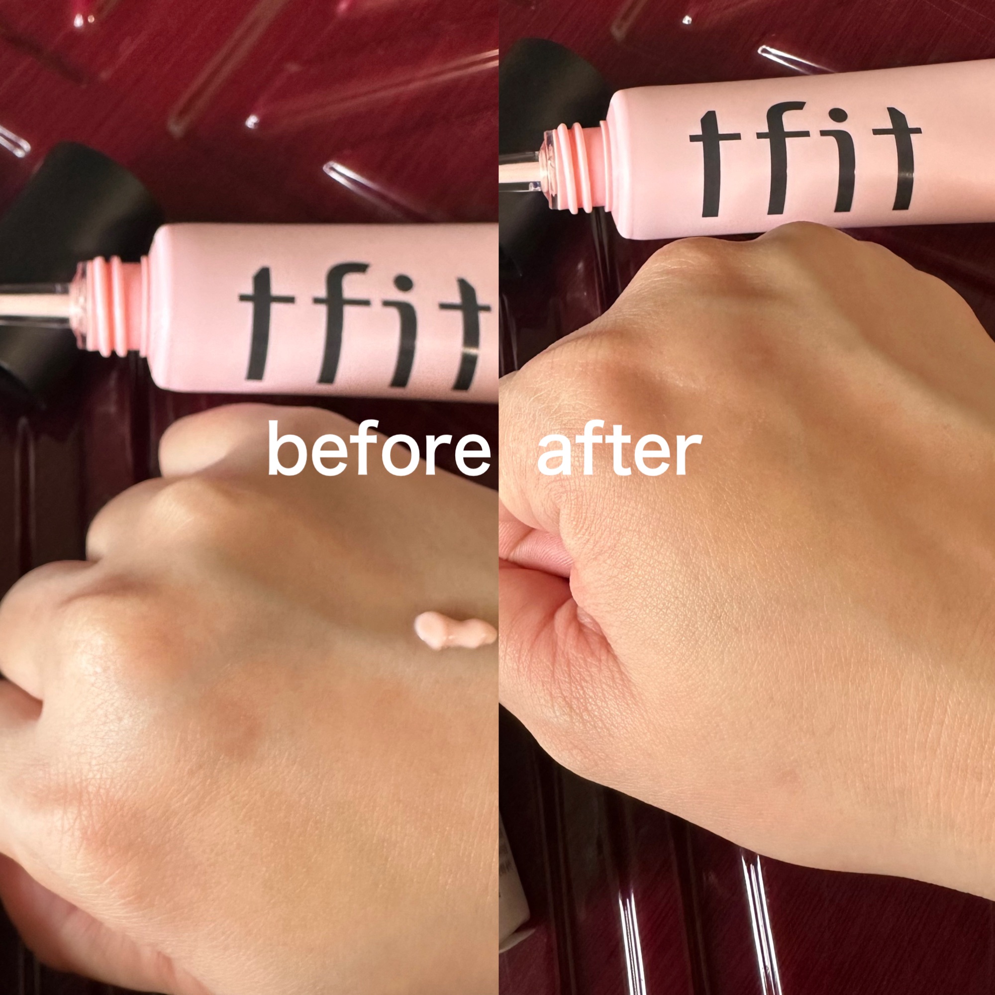 デリケートシルクベールアートプライマー/TFIT/化粧下地を使ったクチコミ（2枚目）