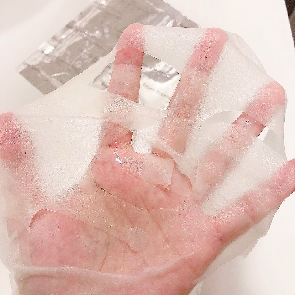 リソウ リペアプレミアムマスク/リソウコーポレーション/シートマスク・パックを使ったクチコミ(3枚目)