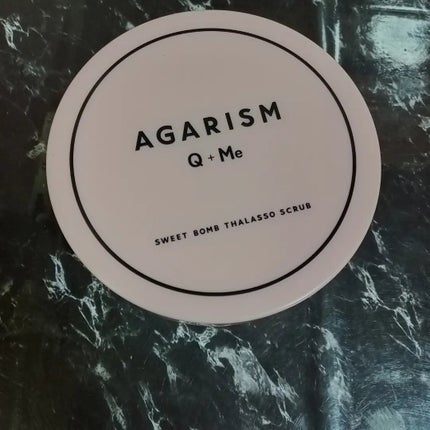 Q+Me スウィート ボム タラソ スクラブ/AGARISM/バスト・ヒップケアを使ったクチコミ(1枚目)