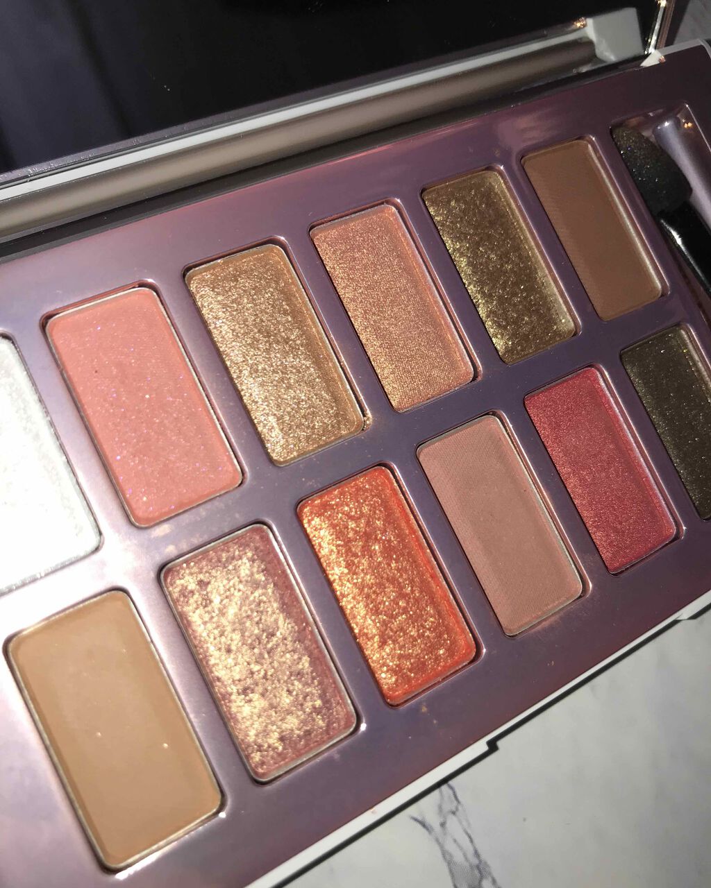 バレンタインボックス3ローズモーメント/VAVI MELLO/アイシャドウパレットを使ったクチコミ(2枚目)