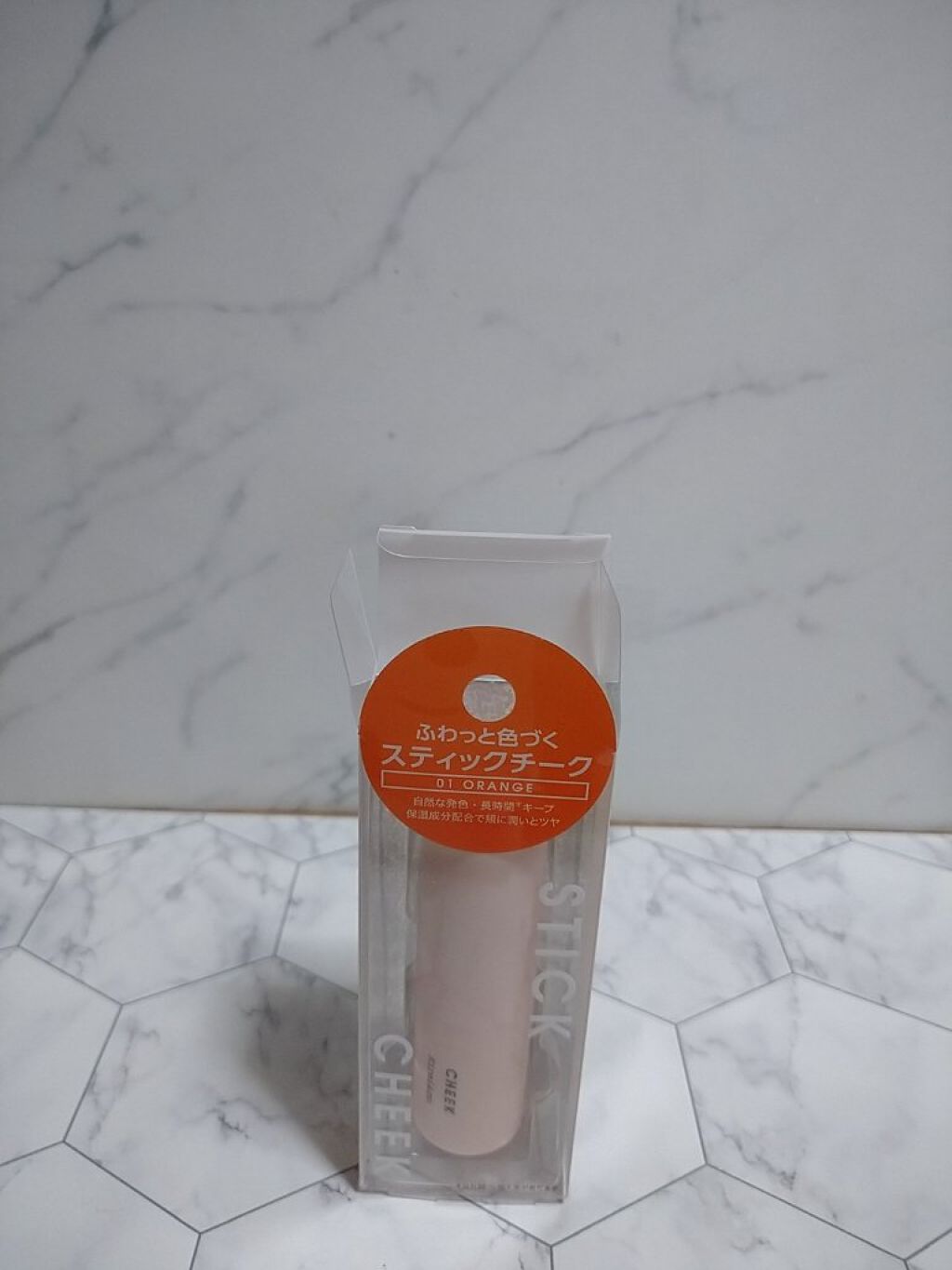 スティックチーク/Kirei&co./ジェル・クリームチークを使ったクチコミ（1枚目）