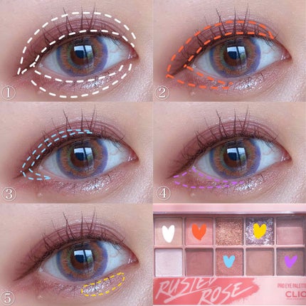 プロ アイ パレット/CLIO/アイシャドウパレットを使ったクチコミ(2枚目)